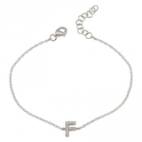 DIAMOND INITIAL BRACELET