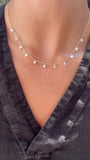 FLOATING LAB DIAMONDS NECKLACE