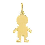 GOLD BOY CHARM