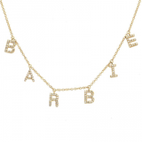 CUSTOM NAME DIAMOND NECKLACE