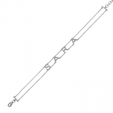 CUSTOM DIAMOND LETTERS BRACELET