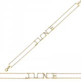 CUSTOM DIAMOND LETTERS BRACELET