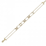 CUSTOM DIAMOND LETTERS BRACELET