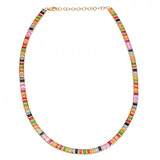 MULTICOLOR GEMSTONE NECKLACE