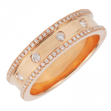 DIAMOND BORDER RING