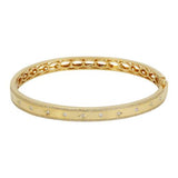 DIAMOND BORDER STAR BANGLE