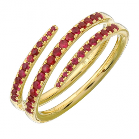 RUBY WRAP RING