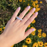 LAB GROWN ROUND DIAMOND ETERNITY BAND