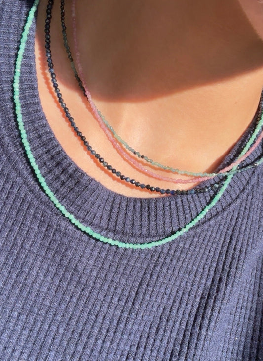 SEMIPRECIOUS STONE NECKLACE
