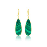 HANGING MALACHITE EARRINGS