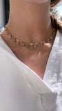 MULTICOLOR SAPPHIRE HANGING NECKLACE
