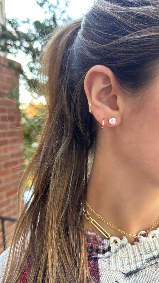 LAB GROWN ROUND DIAMOND STUDS