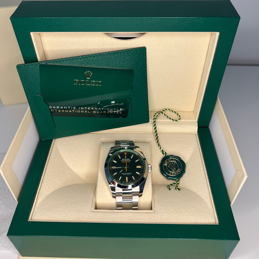 ROLEX MILGAUSS BLACK DIAL 41MM