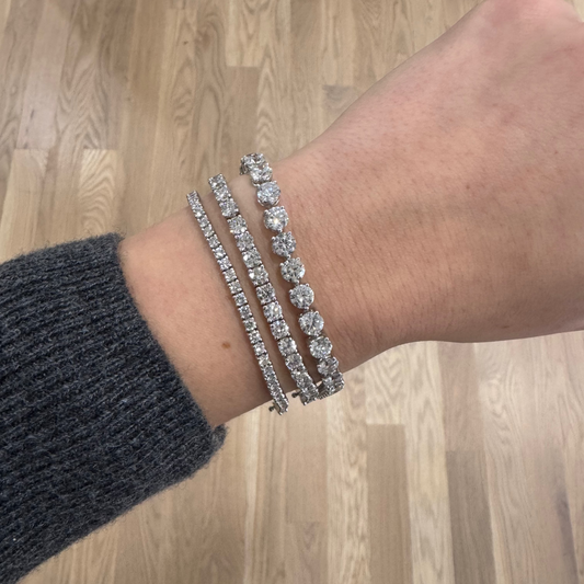LAB DIAMOND TENNIS BRACELET