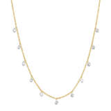 FLOATING LAB DIAMONDS NECKLACE
