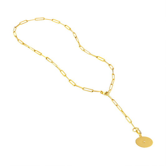 PAPERCLIP SPLIT CHAIN