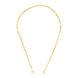 SPLIT PAPERCLIP CHAIN