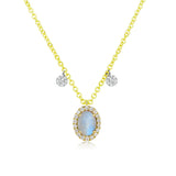 JUNE MOONSTONE BIRTHSTONE NECKLACE