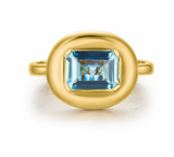 COLOR STONE BUBBLE RING