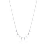 DAINTY DIAMOND CHARM NECKLACE