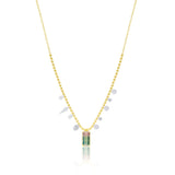 WATERMELON TOURMALINE NECKLACE
